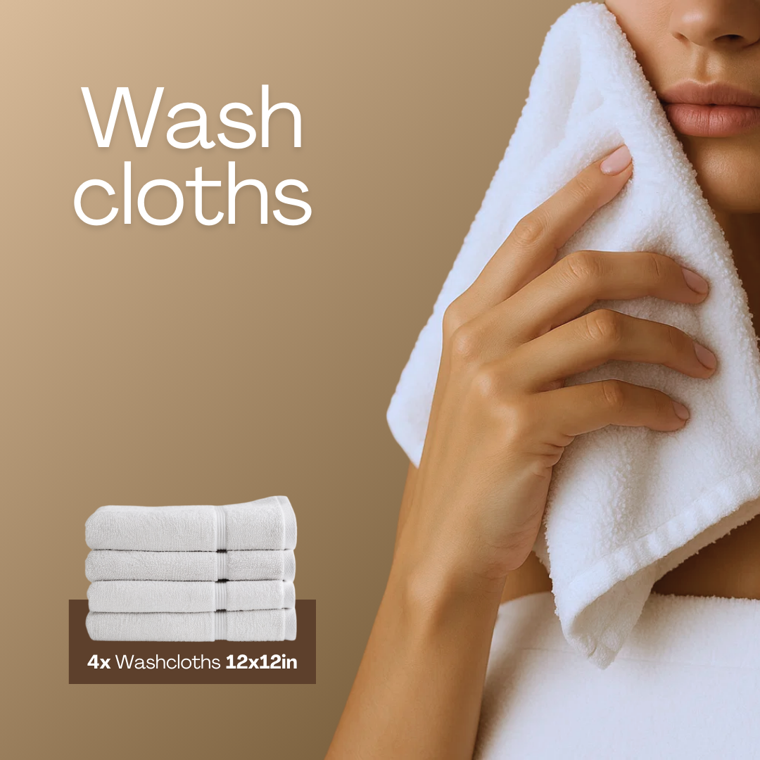 Heavyweight cotton bath bundle | 8pcs