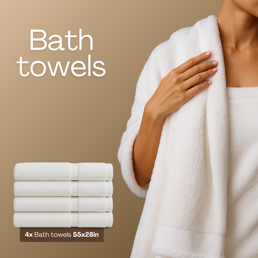 Heavyweight cotton bath bundle | 16pcs
