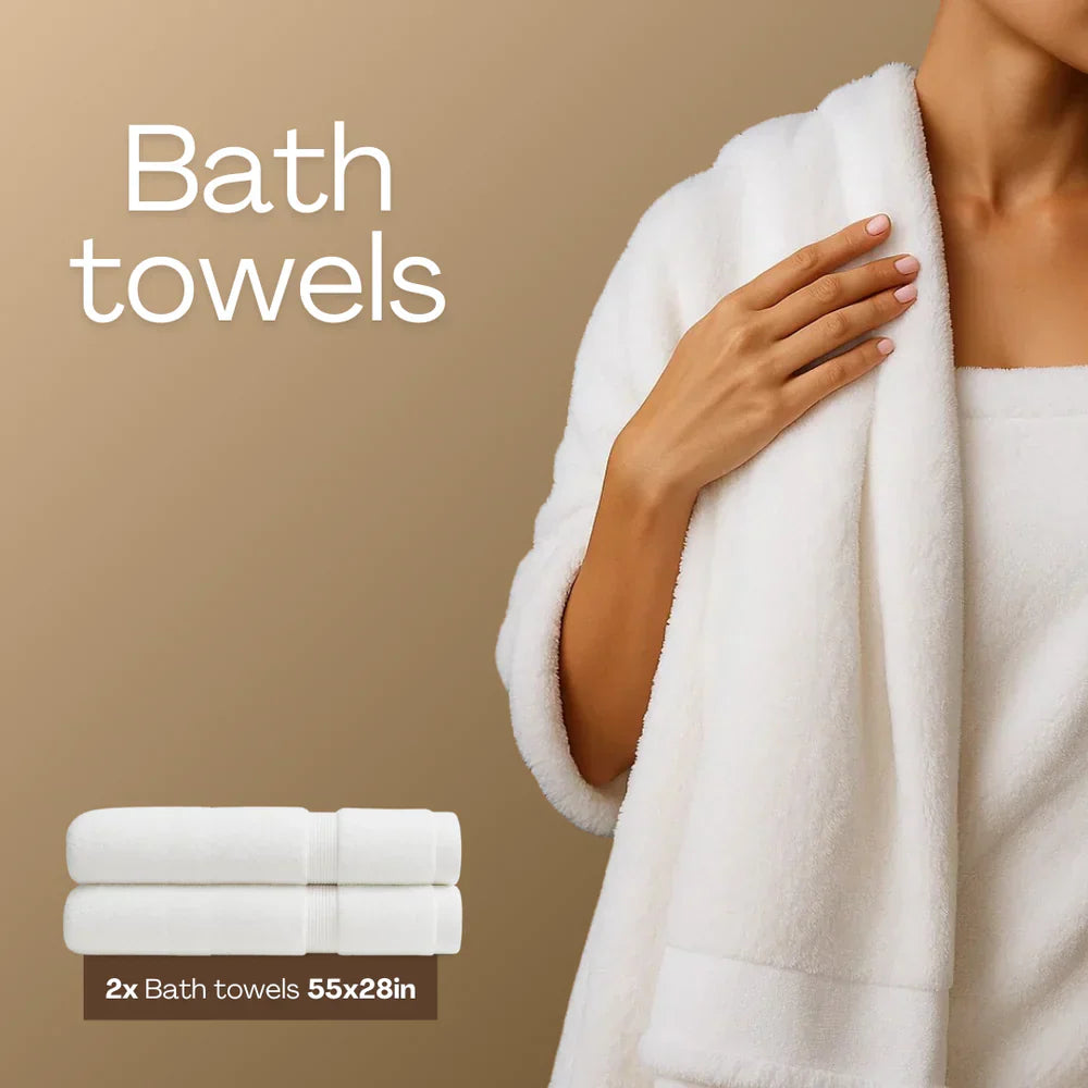 Heavyweight cotton spa bundle | 6pcs