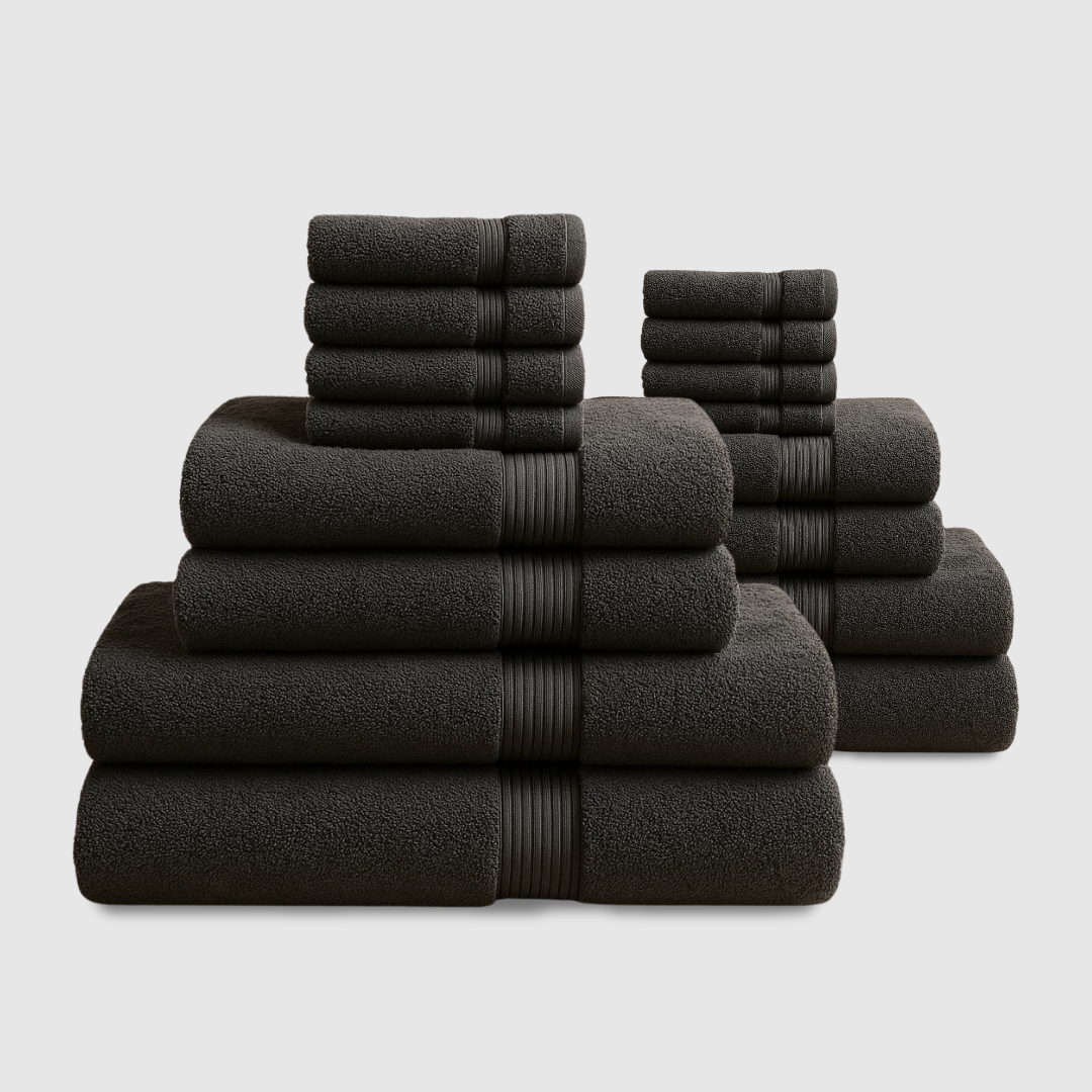 Heavyweight cotton bath bundle | 16pcs