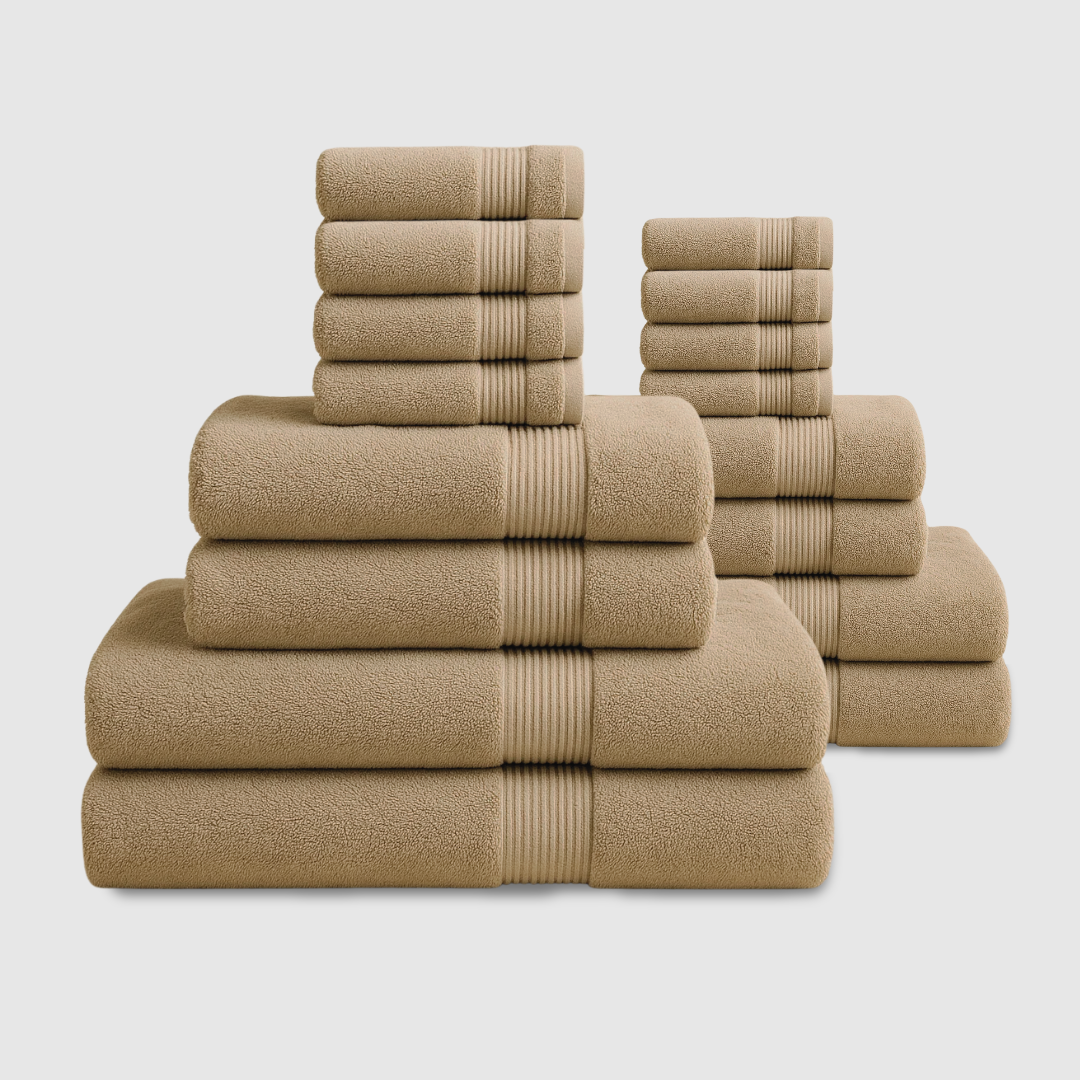 Heavyweight cotton bath bundle | 16pcs