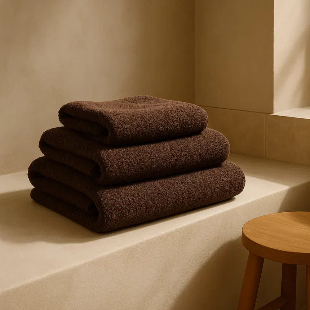 Heavyweight cotton bath towels | 2pcs (55x28in)