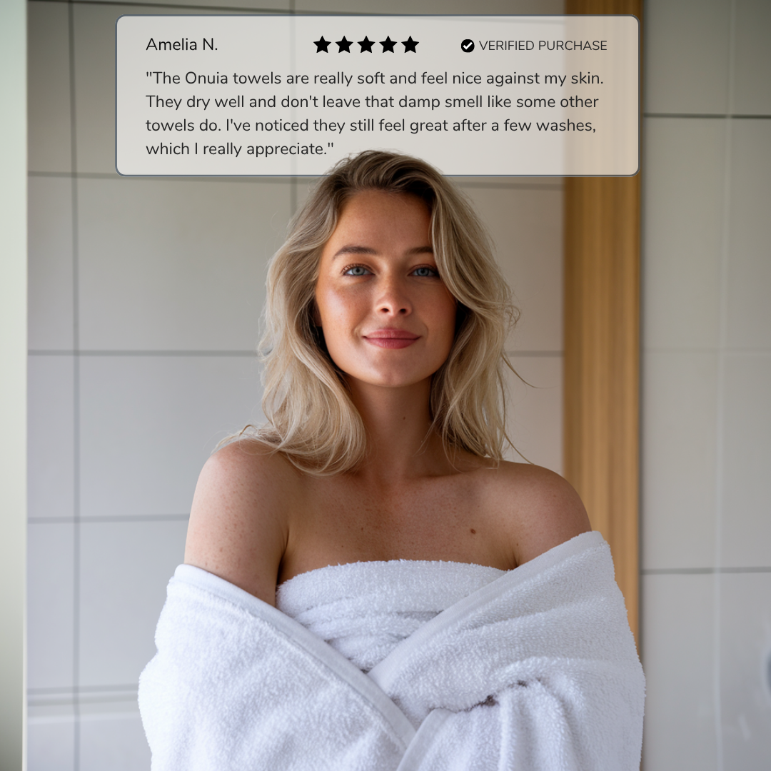 Ultrasoft Egyptian Cotton Bath Towels 2pcs (55x28in)