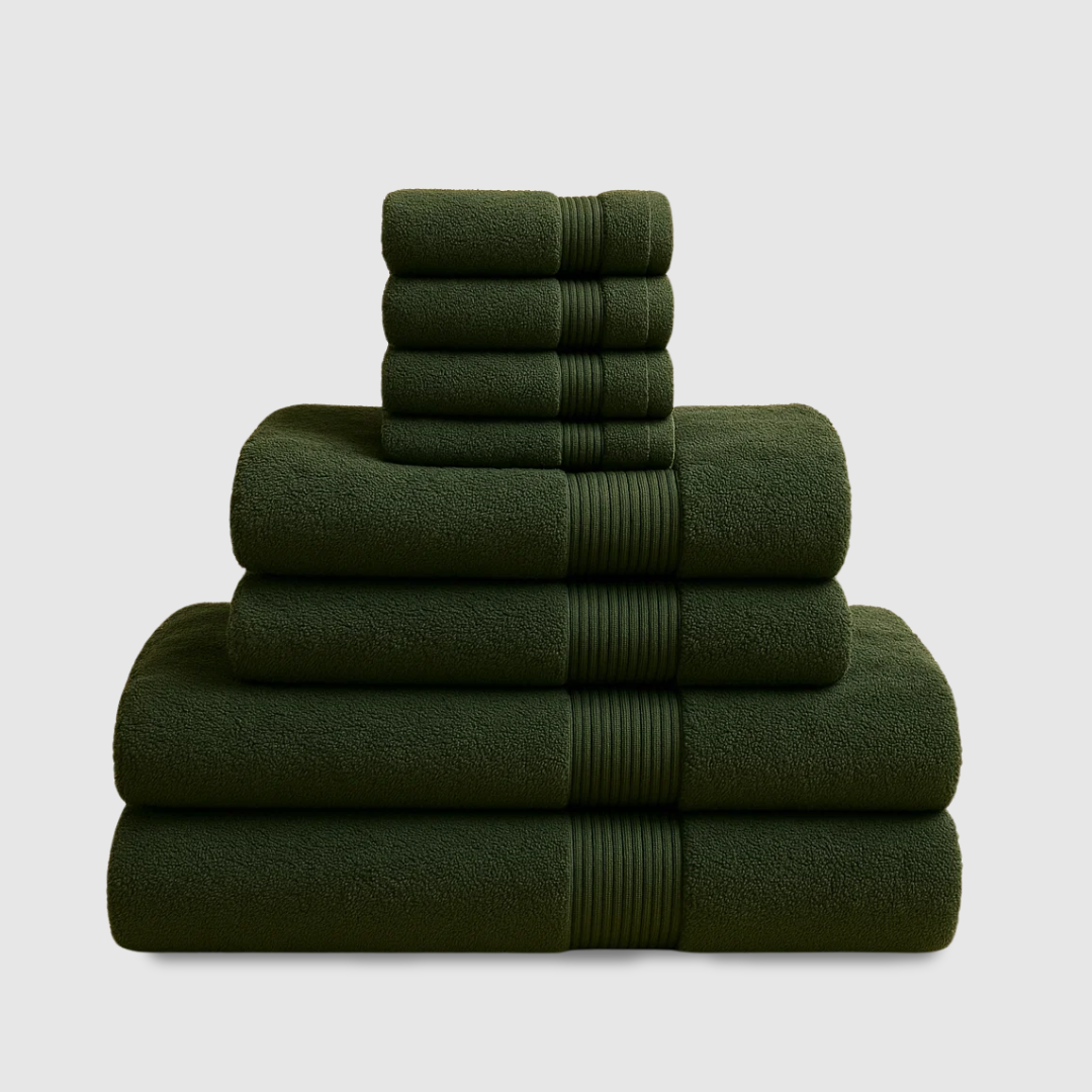 Heavyweight cotton bath bundle | 8pcs