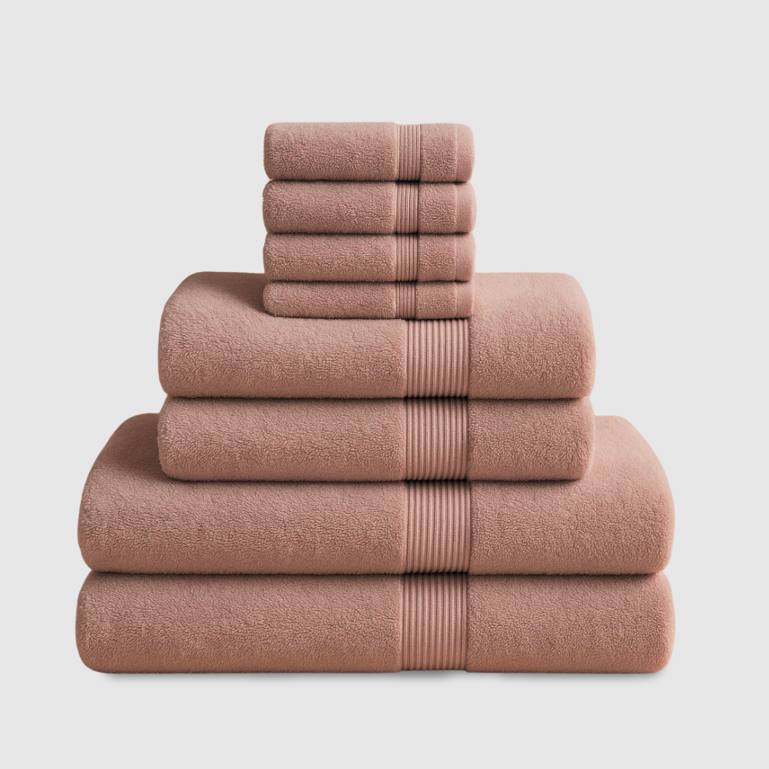 Heavyweight cotton bath bundle | 8pcs