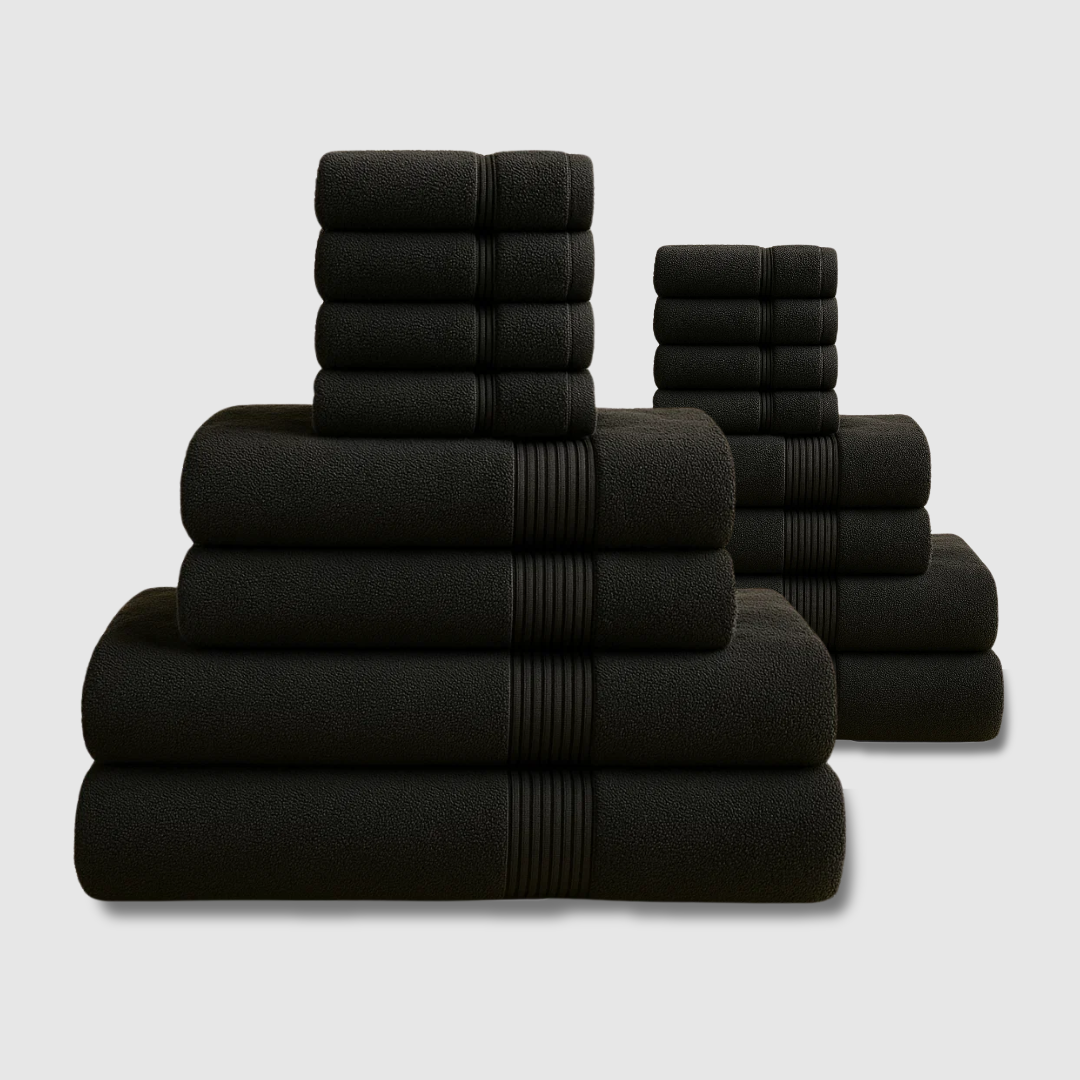 Heavyweight cotton bath bundle | 16pcs